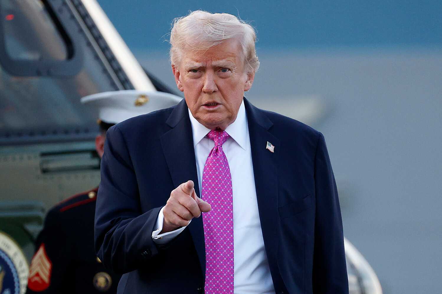 President Trump says Iran's new leader has asked for a ceasefire